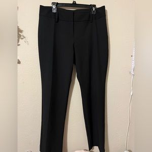 Worthington Straight Leg Black Pants, Size 12